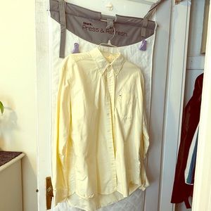 Men’s L Tommy Hilfinger yellow button down